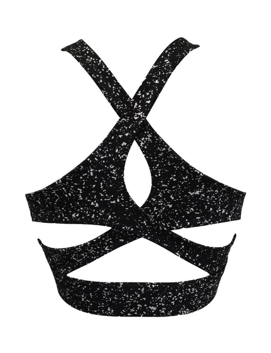 Pour Moi Energy Reflective Mesh Crop Top