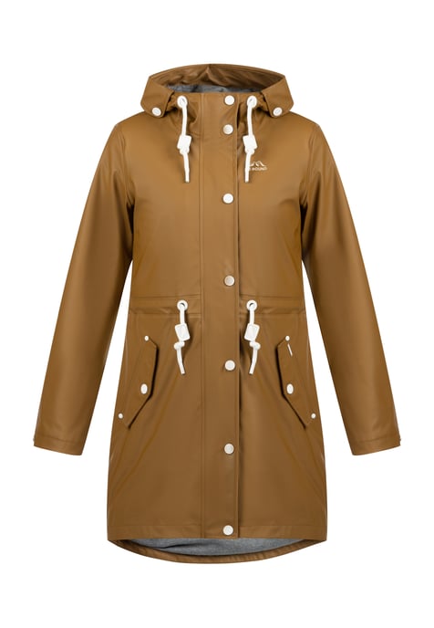 ICEBOUND raincoat women dark sand - Image 1
