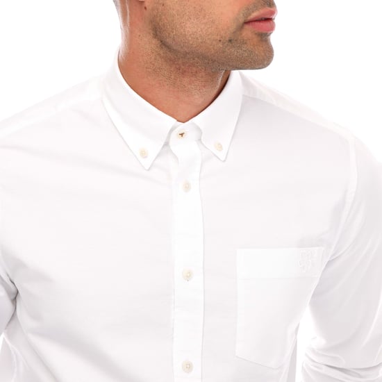 Men's Ted Baker Paplet Oxford Shirt in White
