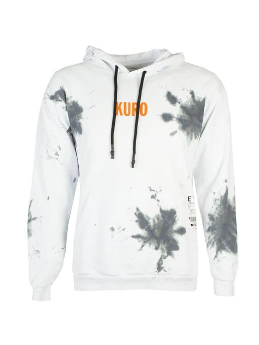 Takeshy Kurosawa Sweatshirt Shibori Men's White - Image 4