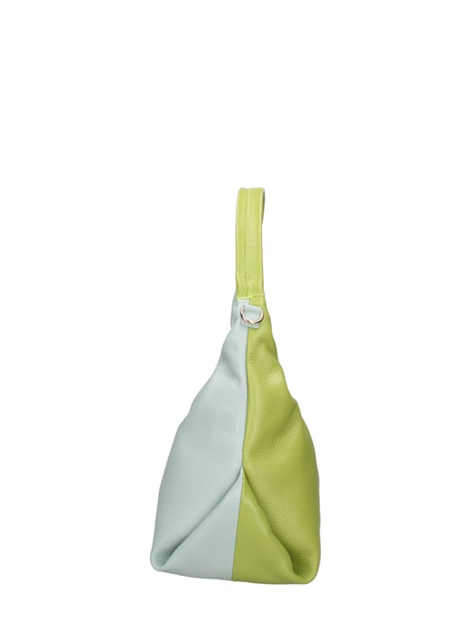 Roberta Rossi Shoulder Bag Women GREEN AND CELESTIAL