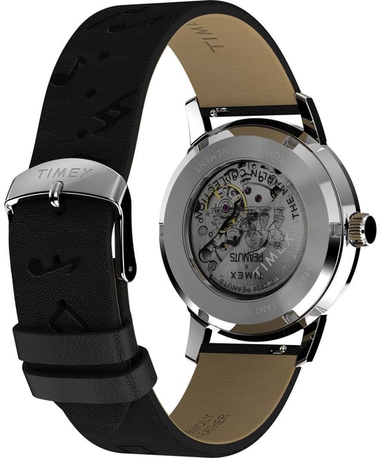 Timex X Peanuts Marlin Saxophonist Men's Black Watch TW2W68800 - Image 4