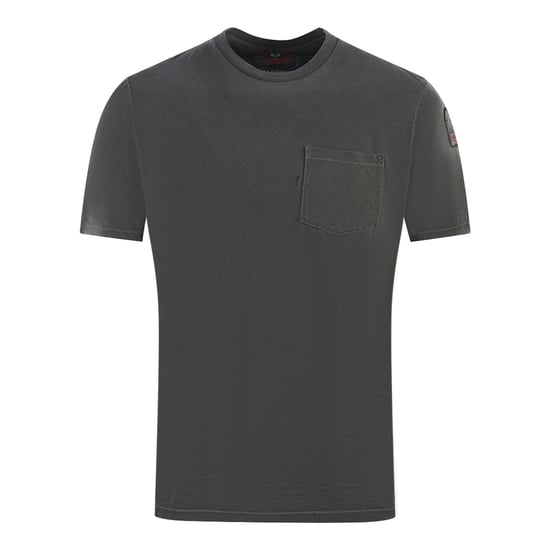 Parajumpers Basic Tee Chest Pocket Black T-Shirt - Image 1