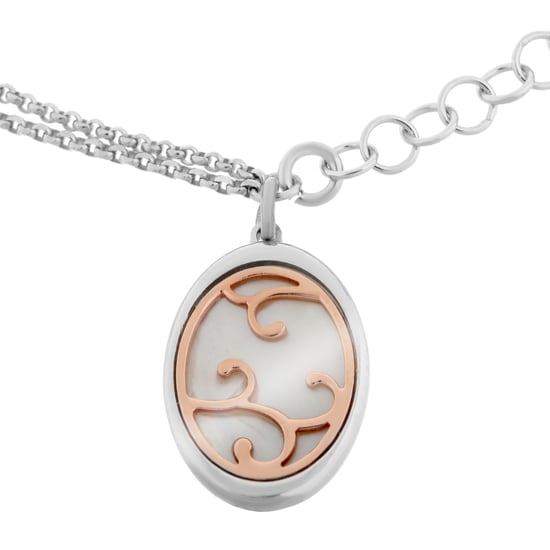Orphelia 'Jarina' Dames 925 Sterling Zilveren Armband - Zilver/Roze ZA-7165 - Image 2