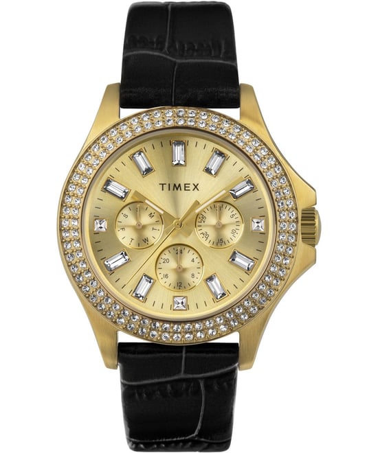 Timex Kaia Dames Zwarte Horloge TW2W10900 - Image 1