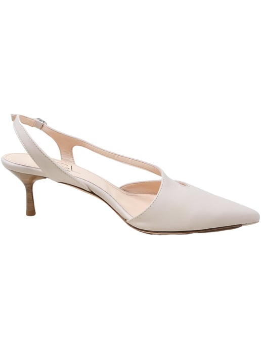 Agl Women's Slingback Pump Hidrangen-Wood Ankle-High Snakeskin - 9 M