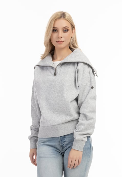 Dreimaster women light grey melange - Image 3