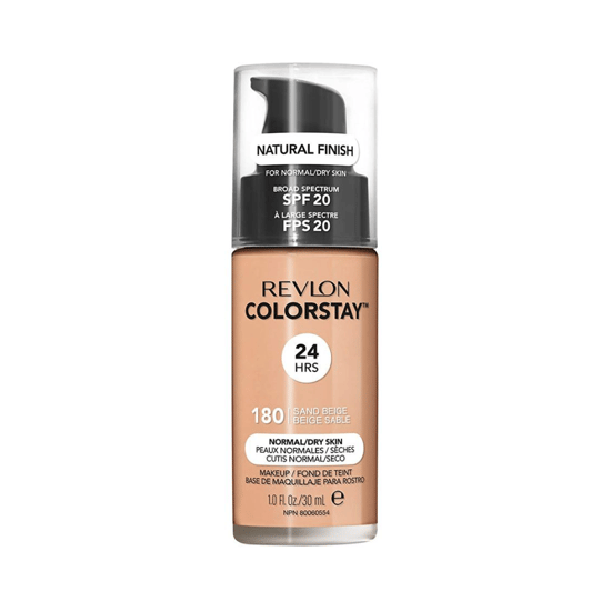Revlon Colorstay 24HRS Naturlig Finish För Normal Torr Hy SPF 20 - 180 Sand Beige - Image 1