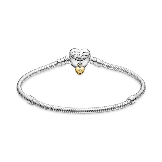 Pandora 'Disney Moments' Women's 925 Sterling Silver Bracelet - Silver/Gold 569563C01-18