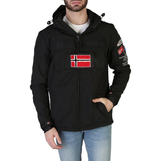 Geographical Norway Target-Zip_Man Black Men's Jacket