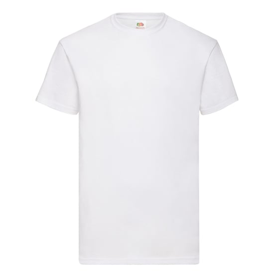 Fruit of the Loom Unisex Adult Waardevol Katoenen T-Shirt (Wit) - Image 1