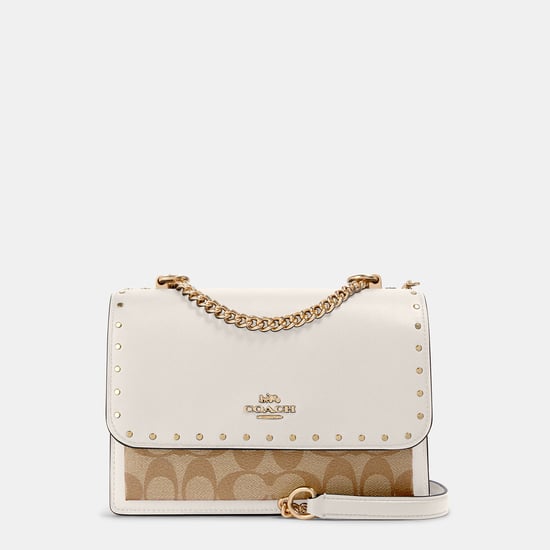 Signatur Ormskinnsprägling Mix Nitar Klare Crossbody-väska - Image 1