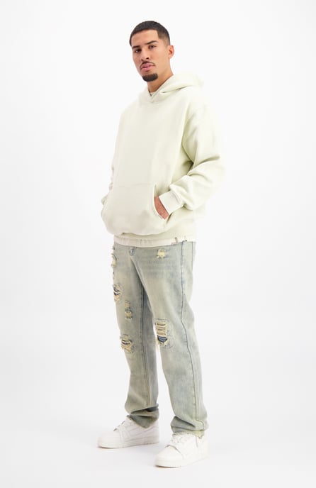 Black Bananas Blank Washed Hoodie, Sand