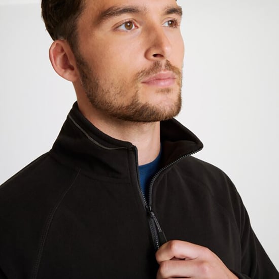 Craghoppers Mens Expert Corey 200 Half Zip Fleece (Black)