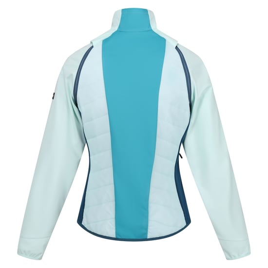 Regatta Womens/Ladies Steren II Hybrid Jacket (Bleached Aqua/Tahoe Blue)