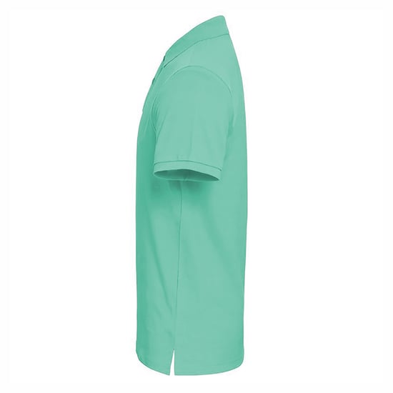 Asquith & Fox Mens Plain Short Sleeve Polo Shirt (Mint)