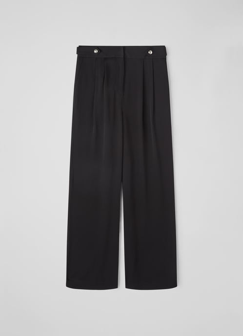LK Bennett Sisi Trousers, Black