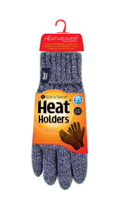 Heat Holders - Thermische handschoenen met fleecevoering voor dames - Blauw - Image 2