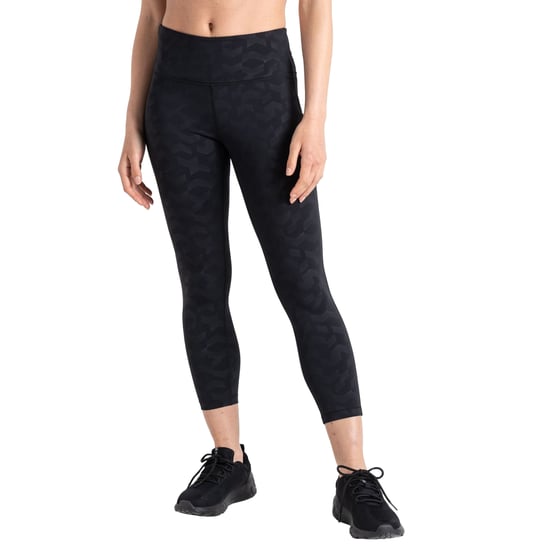 Dare 2B Dames/Dames Influential Chevron 7/8 Legging (Zwart) - Image 4
