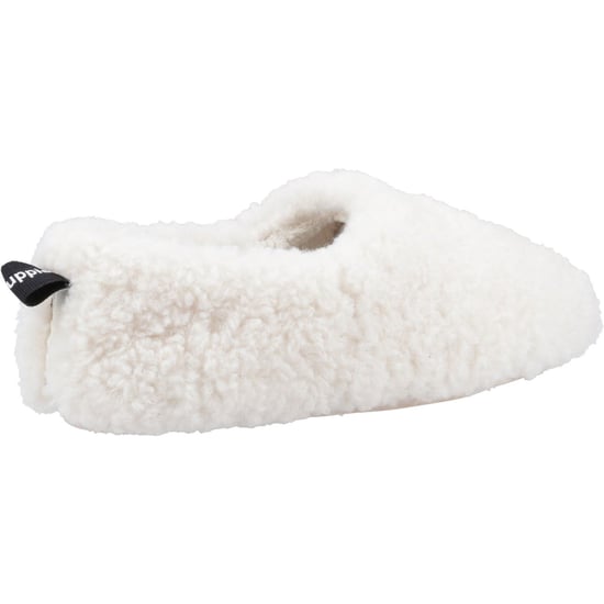 Hush Puppies Emily Faux Fur Women's Cream Slippers - Image 2