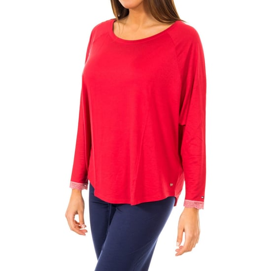 Women's long-sleeved round neck T-shirt 1487903370