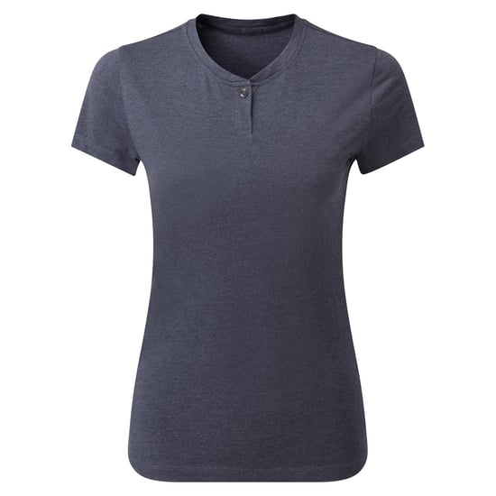 Premier Dames/dames Comis Duurzaam T-shirt (Marine Marl) - Image 1