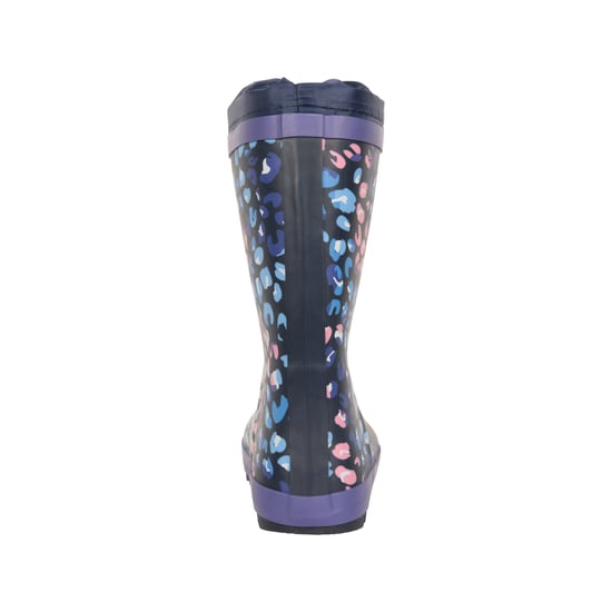 Mountain Warehouse Childrens/Kids Leopard Print Winter Wellington Boots (Purple)
