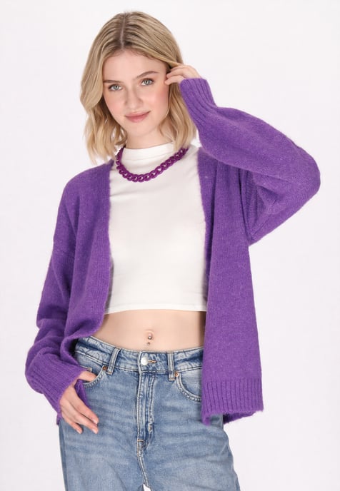 Mymo Vest Dames violet - Image 3