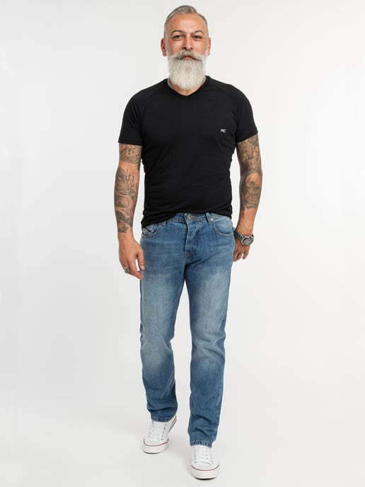 Rock Creek Jeans Blau