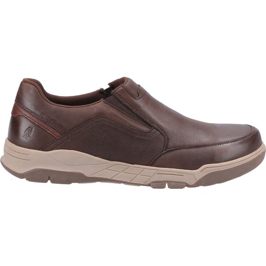 Hush Puppies Fletcher Leren Herenloafers Koffie - Image 4