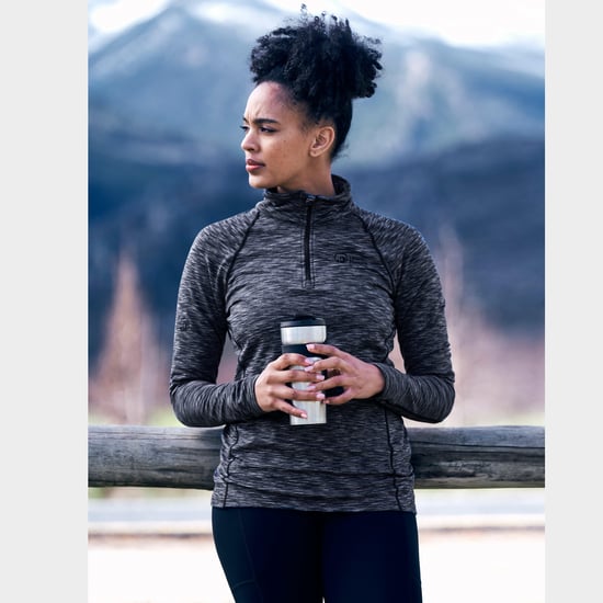 North Ridge Women's Ainslie Half Zip Fleece Mid-layer for Walking & Hiking