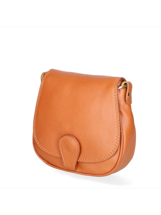 Gave Lux Crossbody bag women DARK COGNAC