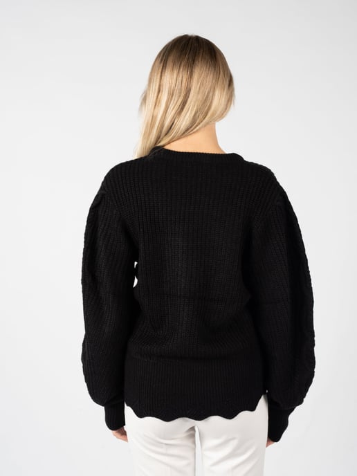Silvian Heach Pullover Joconde Woman's Black - Image 3