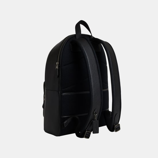 West Backpack in Pebbled Leather Bag