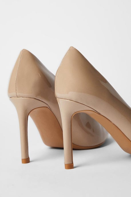 Wide Fit Dash Pointed Court Shoes - Image 4