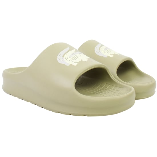 Lacoste Serve Slide 2.0 123 1 CMA Mens Beige Sliders - Image 2