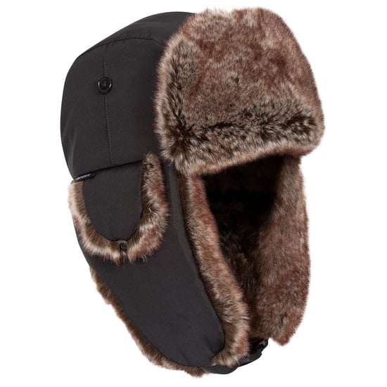 Trespass Unisex Adult Dapper Bomber Hat (Black) - Image 1