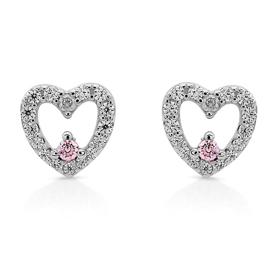 Orphelia 'Marise' Women's 925 Sterling Silver Set: Necklace + Earrings - Silver SET-7488 - Image 2