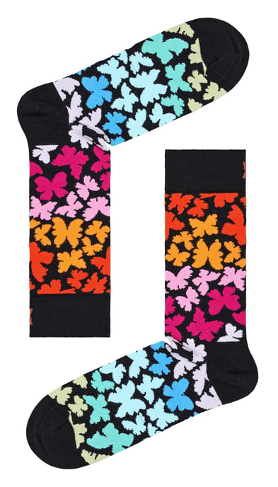 Happy Socks - Novelty Butterfly Design Socks | Great Gift - Butterfly - Image 2
