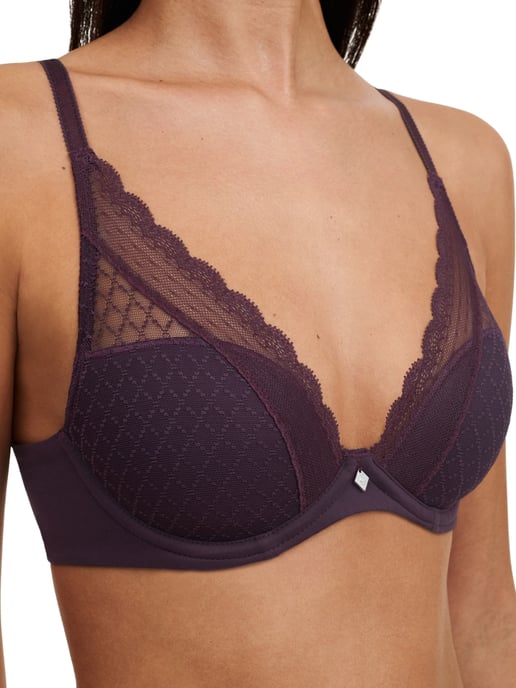 Norah Chic Plunge T-Shirt Bra - Black Black