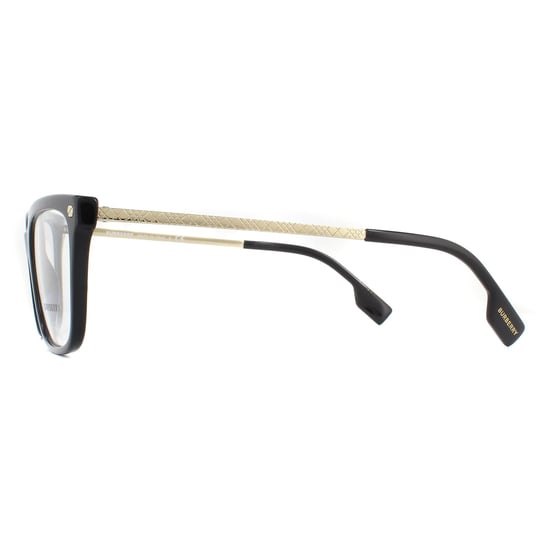 Burberry Square Womens Black on Vintage Check Glasses Frames - Image 3