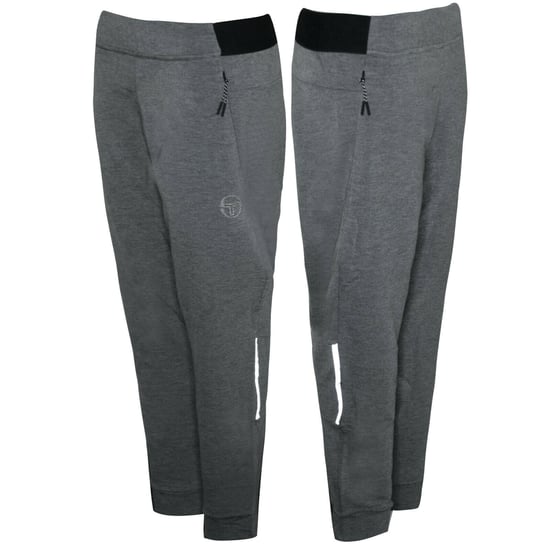 Sergio Tacchini Ion Pants Elasticized Waist Mens Grey Bottoms 37682 941 A113B