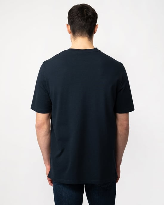 Lyle & Scott Plain Mens Pique Pocket T-shirt med fickor - Image 4