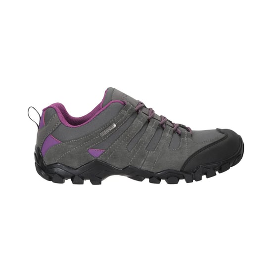 Mountain Warehouse Womens/Ladies Belfour Suede Waterproof Walking Shoes (Grey)