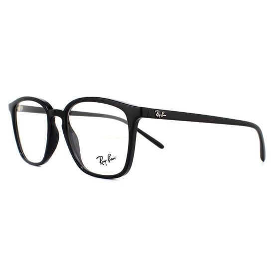 Ray-Ban Square Black Unisex Women Glasses Frames - Image 2