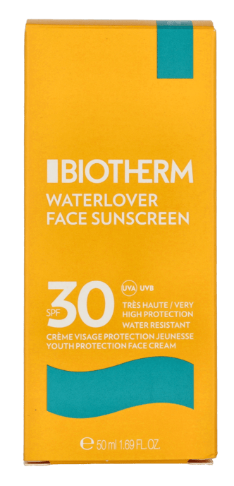 Biotherm Waterlover Face Sunscreen Cream SPF3050 ml. - Image 2