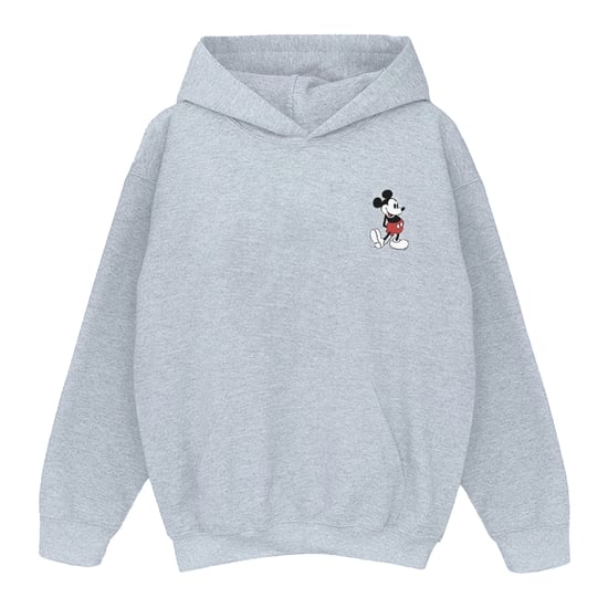 Disney Jongens Mickey Mouse Kickin Retro Borst Hoodie (Sportgrijs) - Image 2