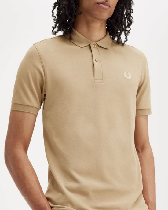 Fred Perry Mens Plain Signature Polo Shirt - Image 3