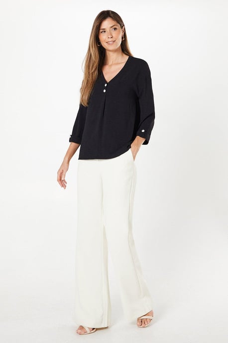 Double Button Top