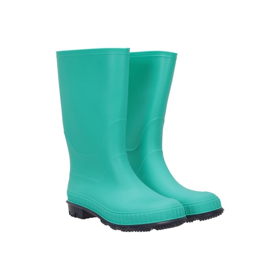 Mountain Warehouse Childrens/Kids Plain Wellington Boots (Dark Teal)